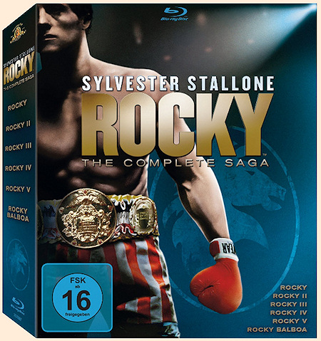 Rocky - The complete saga - Teile 1 bis 6 - Blue Ray