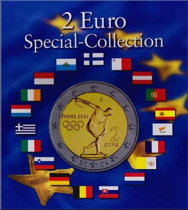 Zwei Euro Münzenalbum - Special Collection