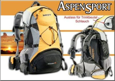 Rucksack für das Gebirge zum Wandern - Trekking Outdoor von Aspen Sport